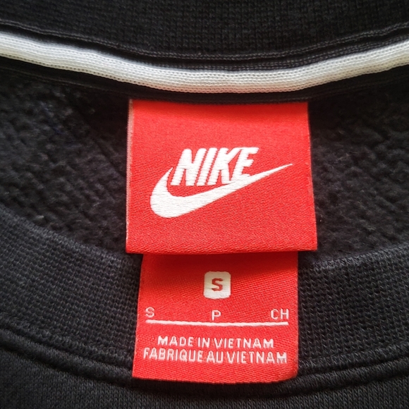 Nike Air Womens Black Sweatshirt size Small - Picture 8 of 8